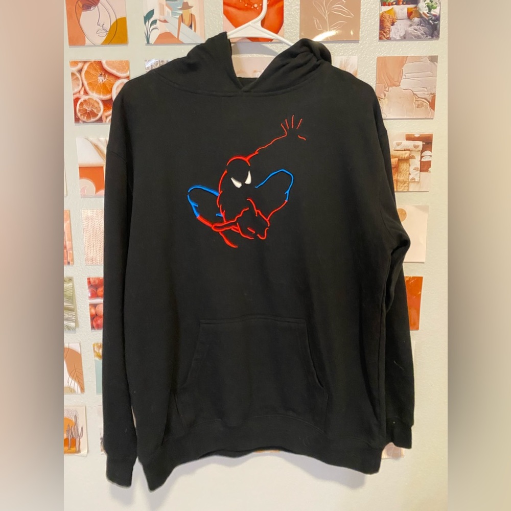 Universal Embroidered Spider-man Hoodie